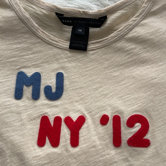 Marc Marc Jacobs Womens T-Shirt Sz XS - Picture 5 of 8